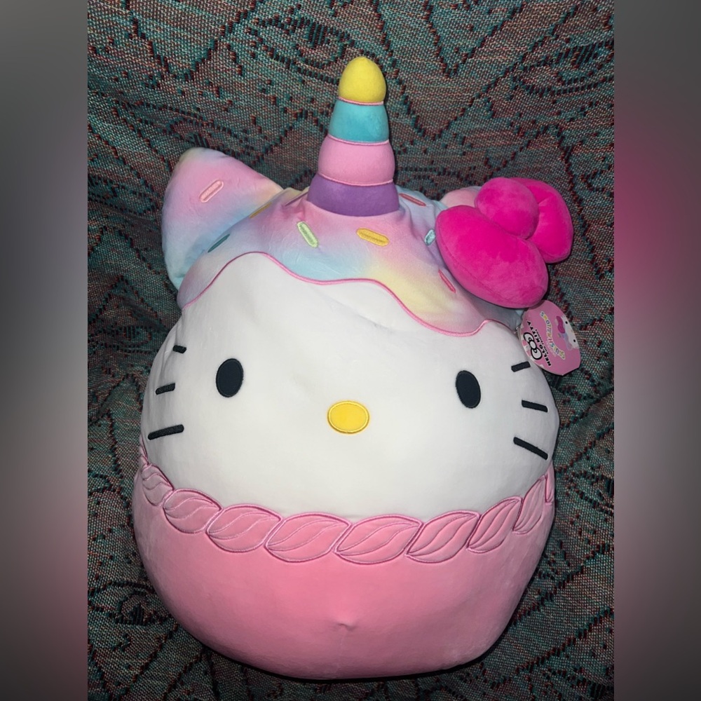 Squishmallows Hello Kitty Unicorn Sweets Sanrio 20” Stuffed Plush